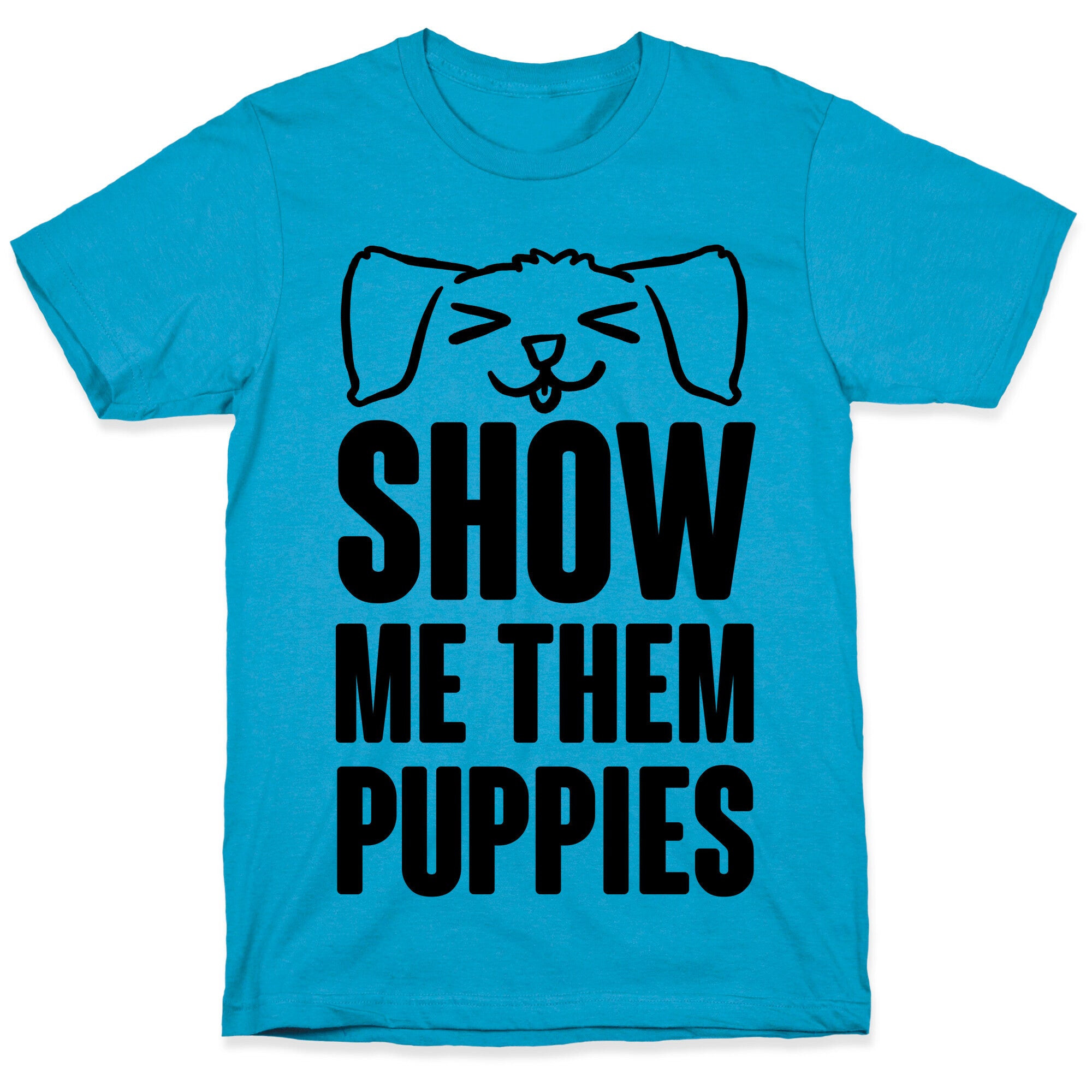 Show Me Them Puppies Unisex Triblend Tee
